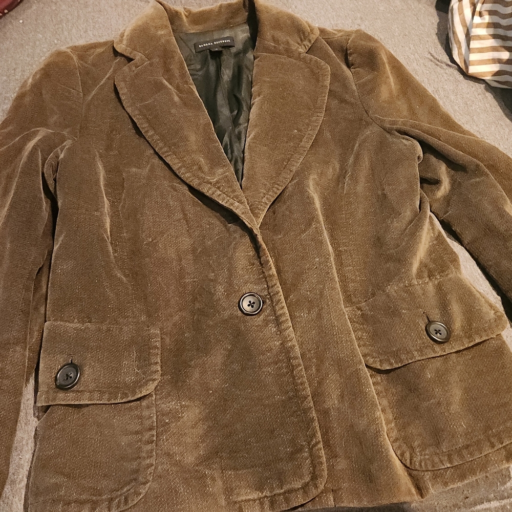 J Crew velvet blazer